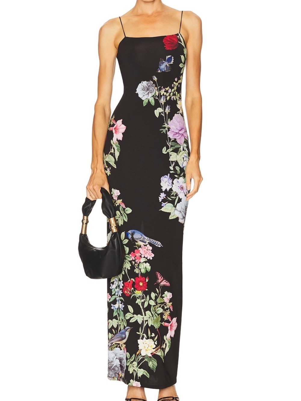 Alice + Olivia Fifi Venus Floral Maxi Dre